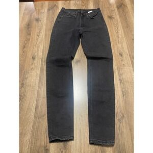 Silver Jeans, Women's Size 28/31, Black, High Note Skinny